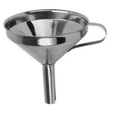 EMBUDO INOX. 27*9*30 CON ANILLA 1 UN